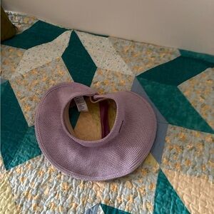 Purple Rollable Sun Hat